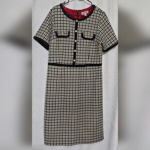Vintage Plaid Shelby & Palmer Dress Size 14